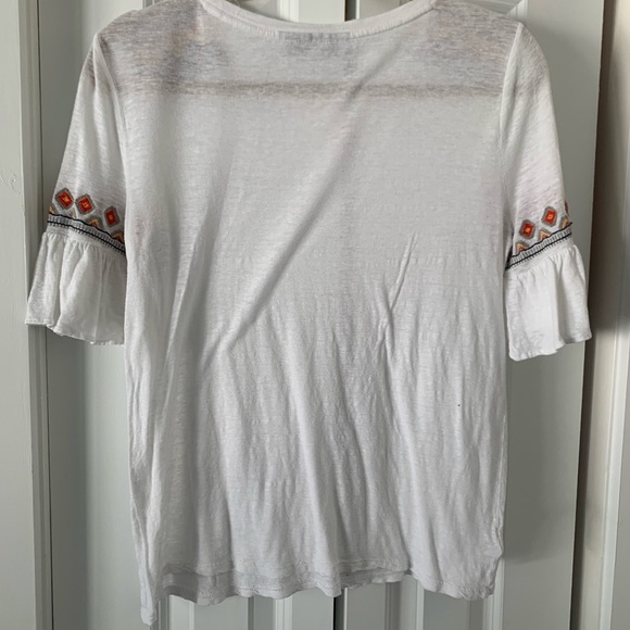 White Sheer Loft Tee - Picture 2 of 2